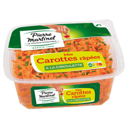 Pierre Martinet "Mes Carottes Râpées" à la Ciboulette 300g