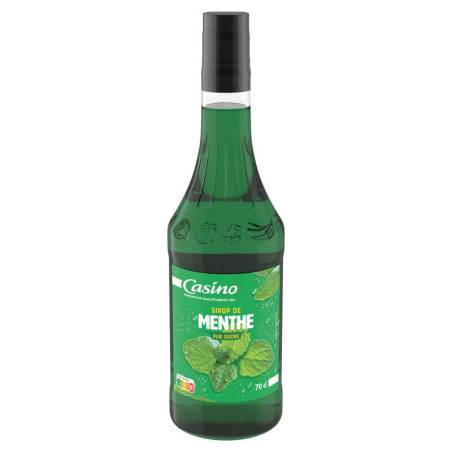 Casino Sirop de menthe - Pur sucre - 70cl