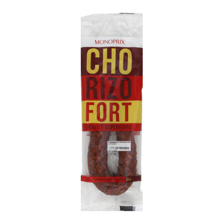 Monoprix Chorizo Fort 225g