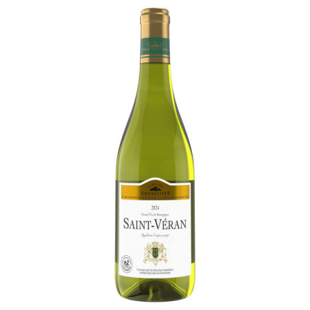 Club Des Sommeliers Vin Blanc Bourgogne Saint Véran 75cl