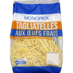 Monoprix Tagliatelles aux œufs frais 350g