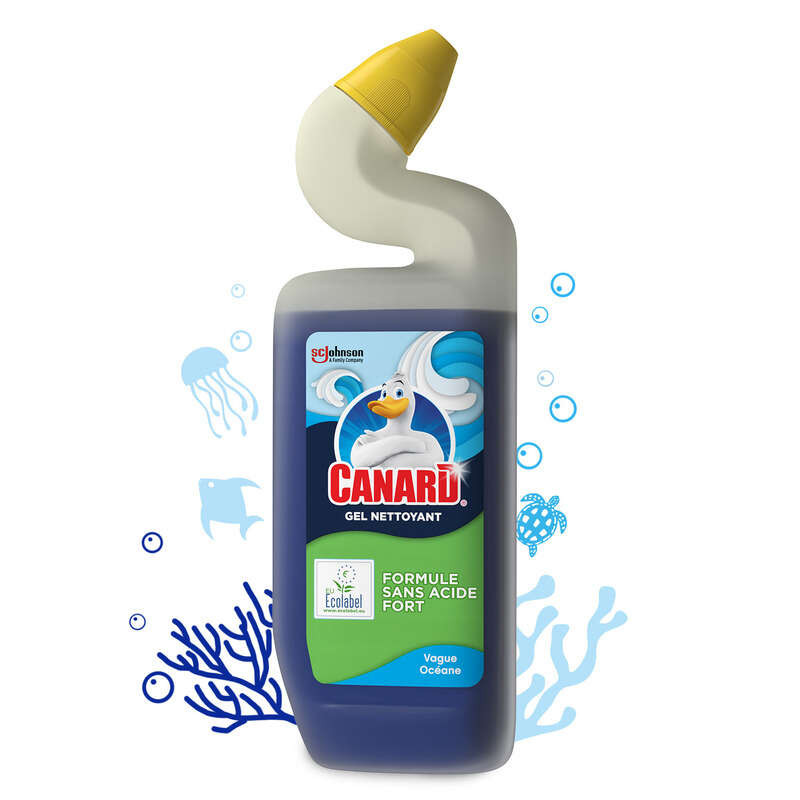 Canard Wc Gel action intense désinfectant parfum marine 750ml