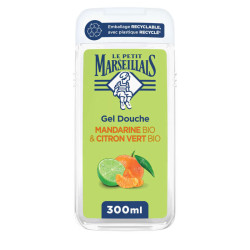 Le Petit Marseillais Gel Douche Extra doux Mandarine citron vert 300ml