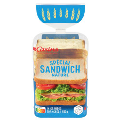 Casino Pain de Mie Américain Nature 550g
