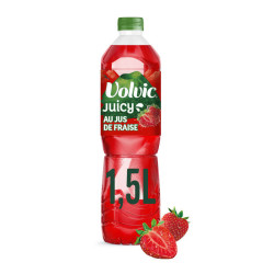 Volvic Juicy Boisson au jus de Fraise 1