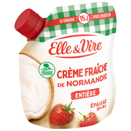Crème De Normandie Épaisse Entière 30% MG - 33cl