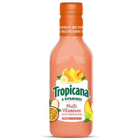 Tropicana Jus Frais Multivitamines la Bouteille de 90cl