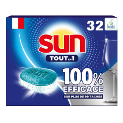 Sun Tout En 1 Tablette Lave-Vaisselle x32