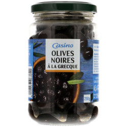 Casino Olives noires - A la grecque - 250g