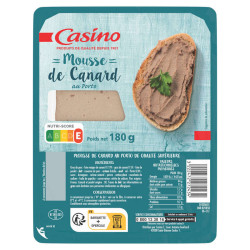 Casino Mousse de canard au Porto - 180g