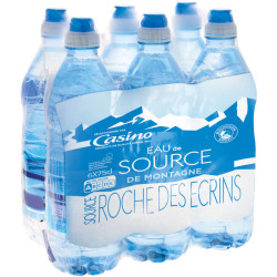 Casino Eau de source de montagne - Plate - 6x75cl