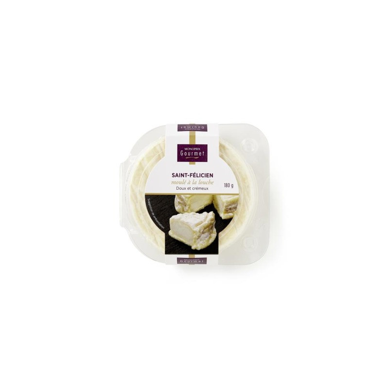 Monoprix Gourmet Saint-Félicien au lait cru 180g