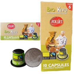 Capsules bio Kivu Max...
