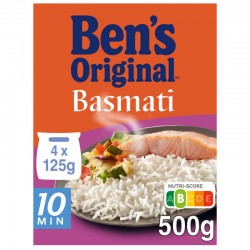 BEN'S ORIGINAL Riz Basmati sachet cuisson 10min - 500g 500g