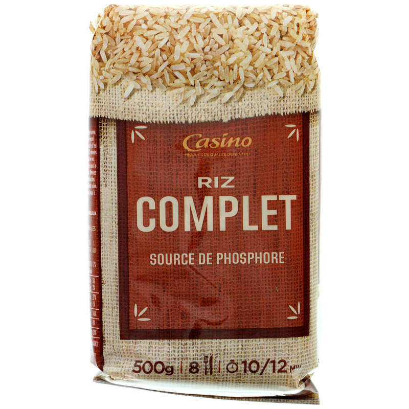 CASINO Riz Complet - 500g