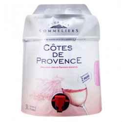 CLUB DES SOMMELIERS Côte de Provence Rosé Bag - 3L