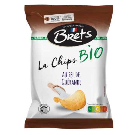 Chips Bio au sel de guérande - 100g