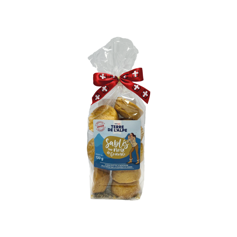 TERRE DE L'ALPE Sablés Noix de Grenoble - 130g