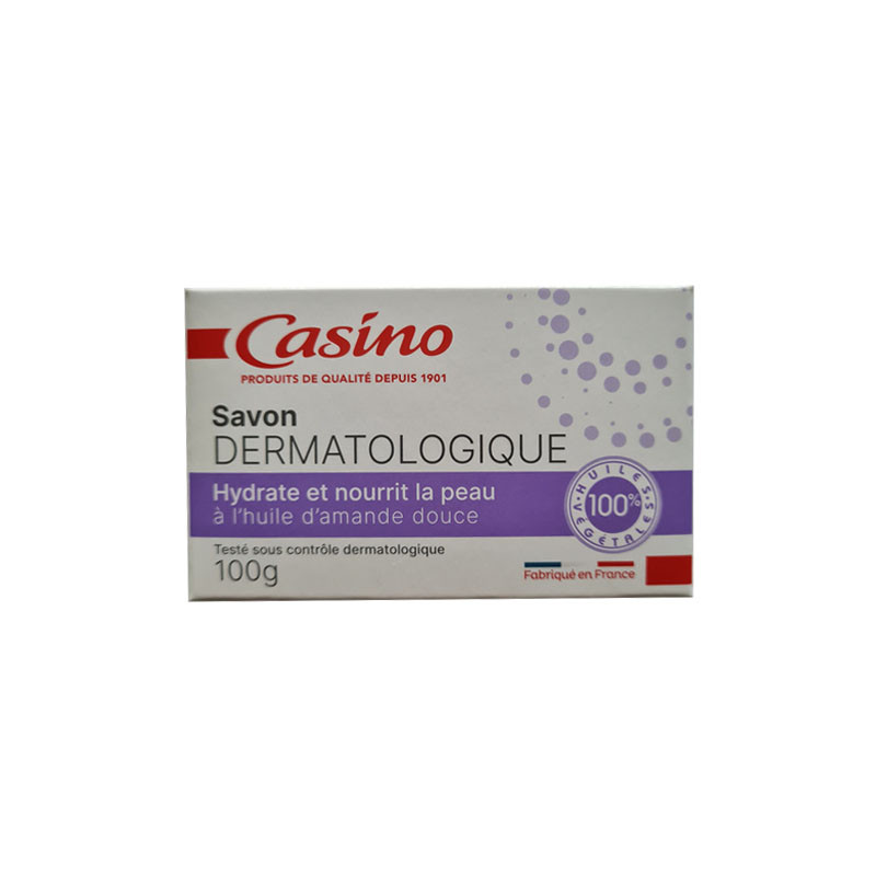 CASINO Savon dermatologique - 100g