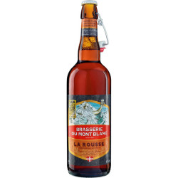 Bière ambrée La Rousse 6.5°...