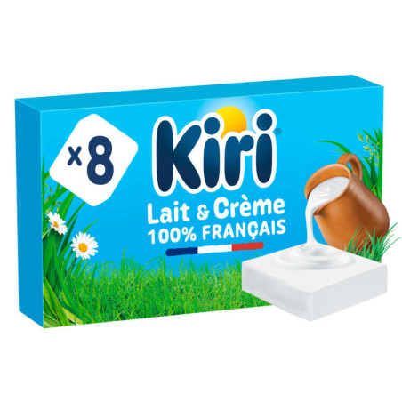 Kiri Crème Fromage enfant 8 Portions 144g