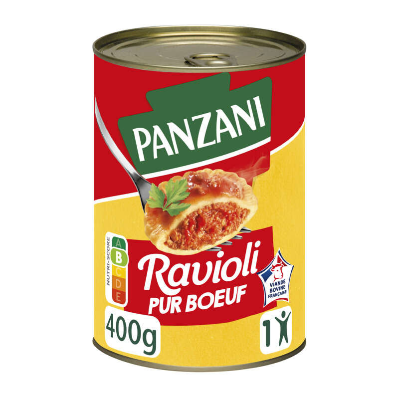 Panzani Ravioli Pur Bœuf 400g