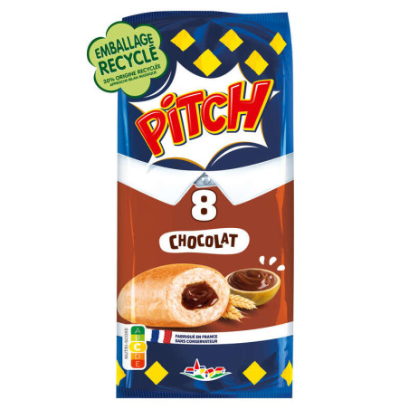 Pitch - Pitch Brioche chocolat - x8 300g