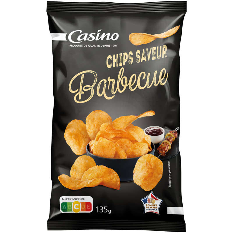 Casino Chips - Barbecue - 135g