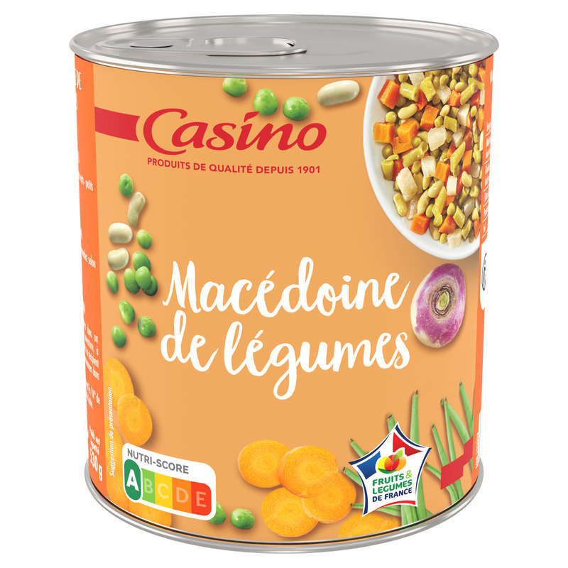 Casino Macédoine de légumes - 530g