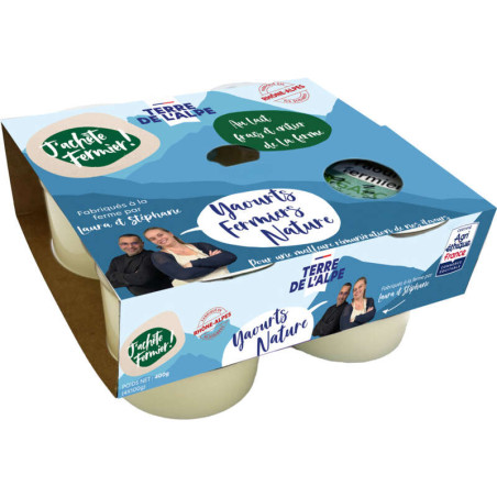 YAOURT NATURE TDA 4X100G