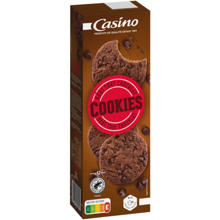 Casino Cookies - Tout chocolat - Gouter enfant - 200g