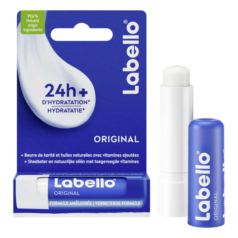 Labello Stick soin des lèvres hydratant Huiles naturelles Original 5g