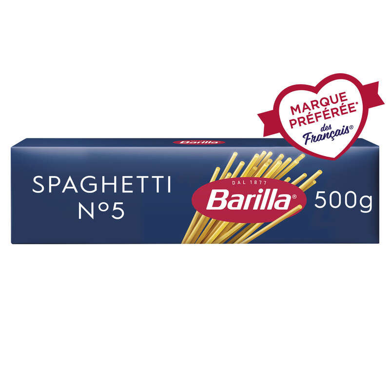 Barilla Pâtes spaghetti n°5 500g