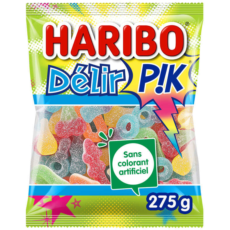 Haribo Bonbons Délir'pik 275g