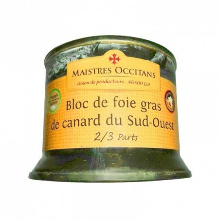Bloc de foie gras de canard - 140g