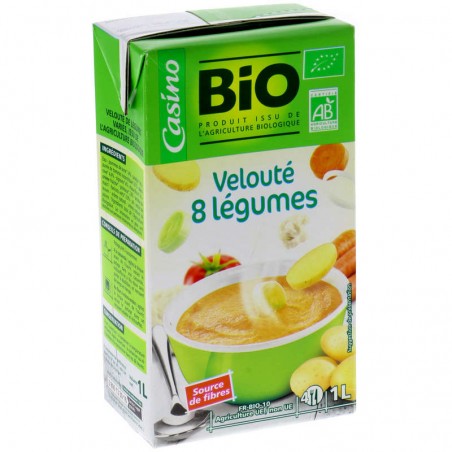 Velouté 8 légumes Bio - 1L