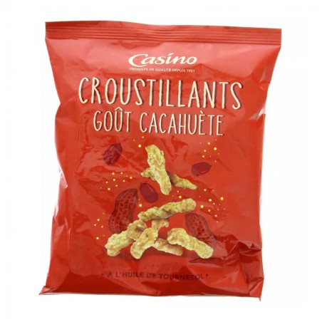 Croustillants goût cacahuète - 90g