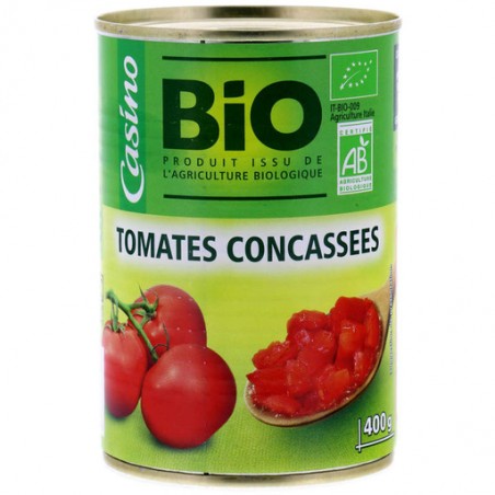 Tomates Pelées Bio - 400g