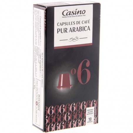 Casino capsules de café - Pur Arabica