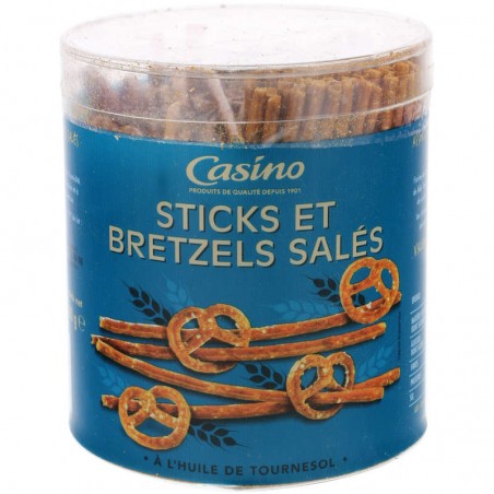 Sticks et Bretzels Salés - 300g