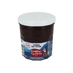 TERRE DE L'ALPE Confiture de Framboises Bio - 370g