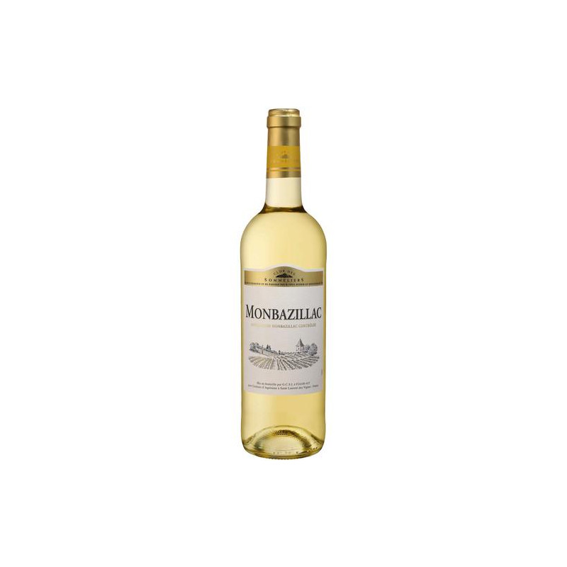 CLUB DES SOMMELIERS Monbazillac blanc - 75cl