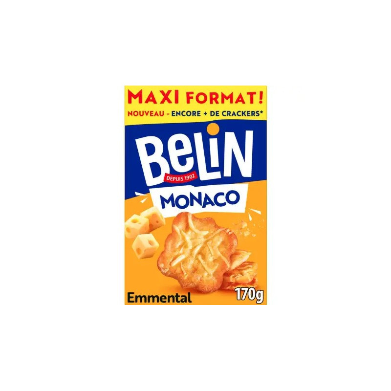 BELIN Crackers À L'Emmental - 170g