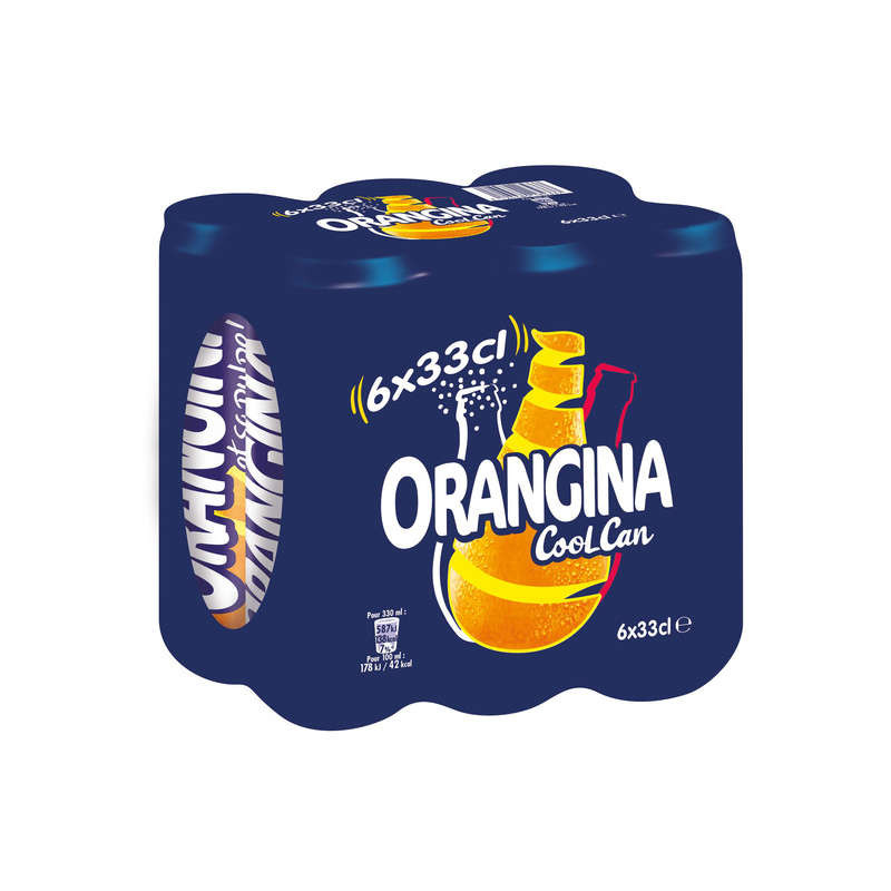 ORANGINA Original boites - 6x33cl