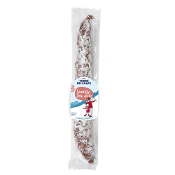 TERRE DE L'ALPE Saucisse sèche droite pur porc - 200g