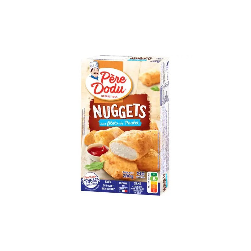 PÈRE DODU Nugget's de poulet - 200g
