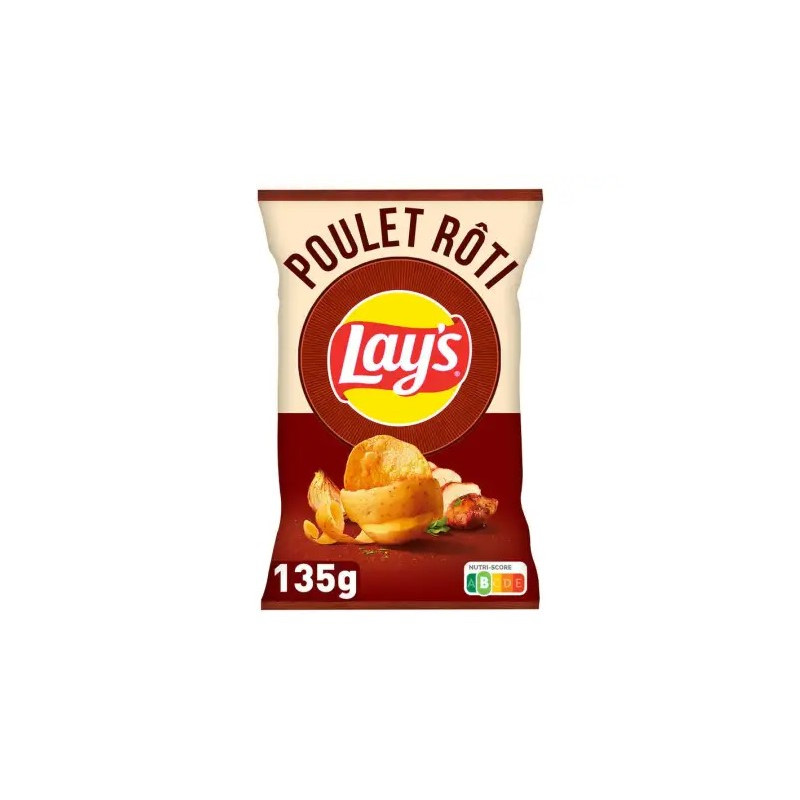 LAY'S Chips saveur poulet - 135g