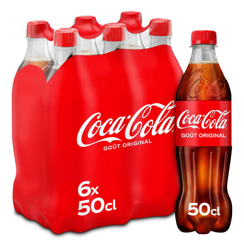 COCA-COLA Standard - 6x50cl