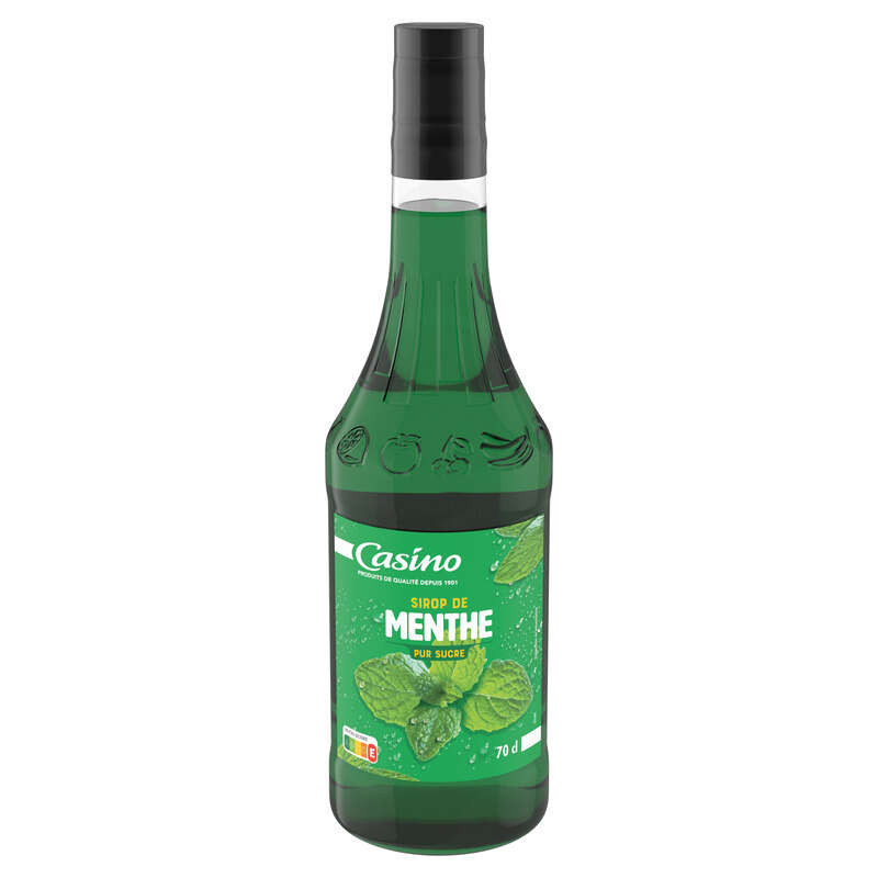 CASINO Sirop de menthe - 70cl