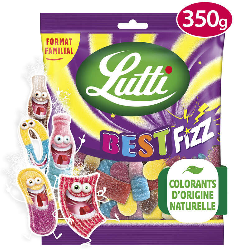 LUTTI Bonbons BestFizz - 350g
